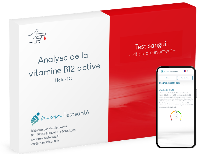 Test de carence en vitamine B12 active (Holo-TC)