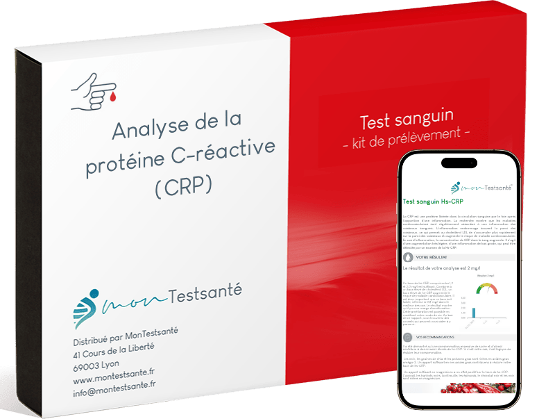 Dosage de la CRP – marqueur d’inflammation
