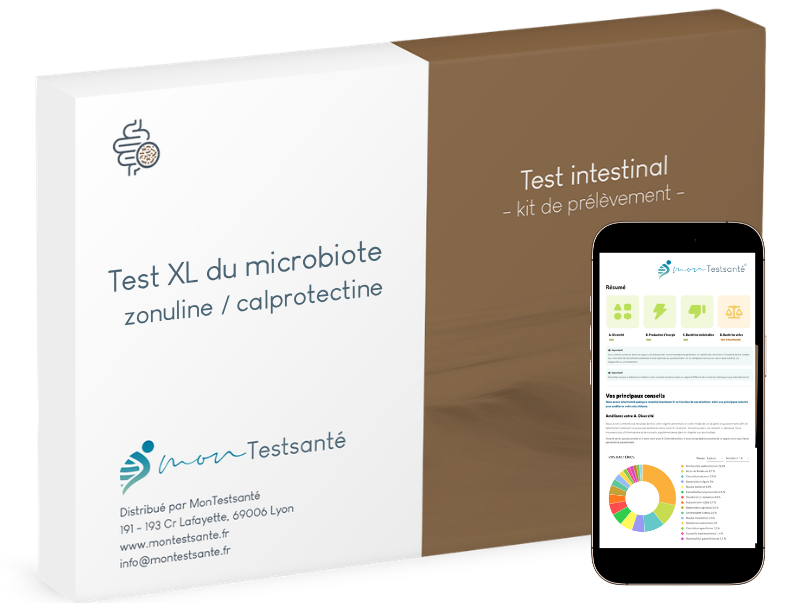 Analyse approfondie du microbiote intestinal – Format XL