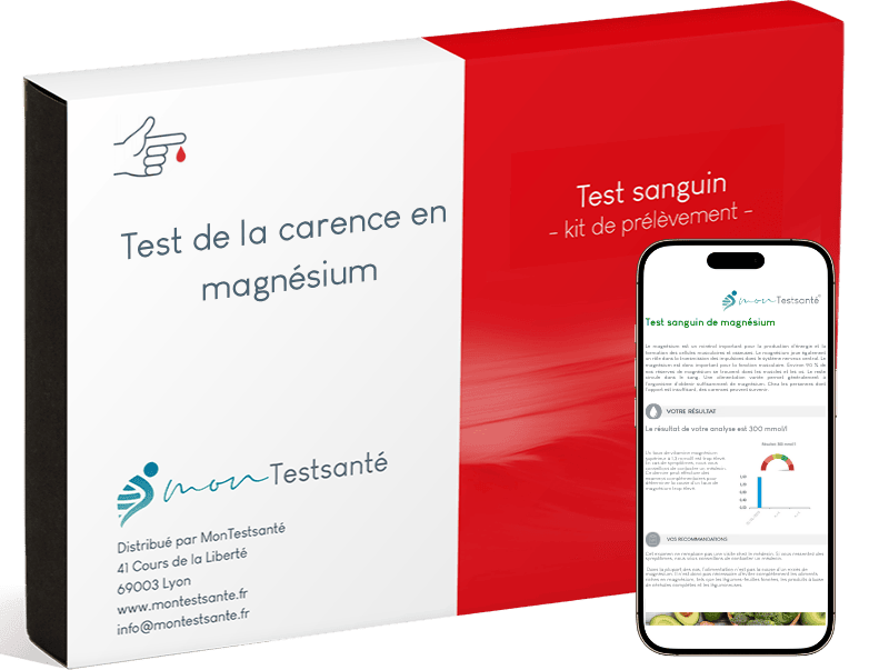 Le test sanguin de carence en magnésium