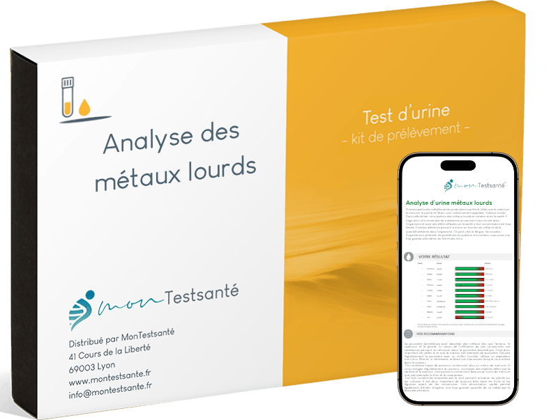 Analyse du taux de métaux lourds dans l’organisme