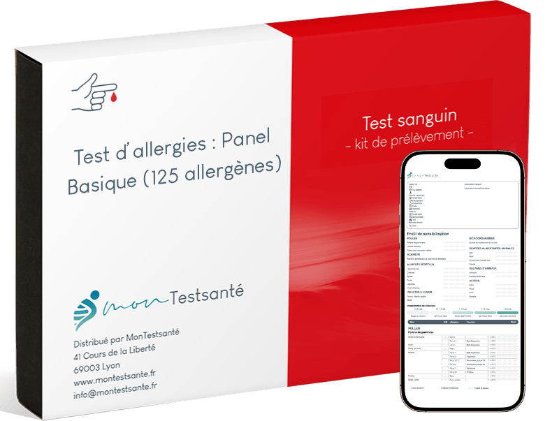 Test d'allergie de base