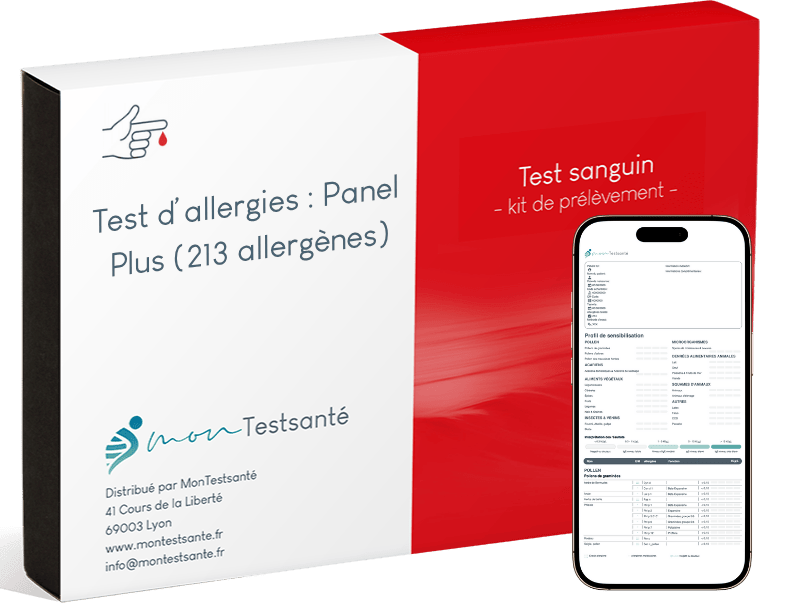 Kit complet de test d'allergie