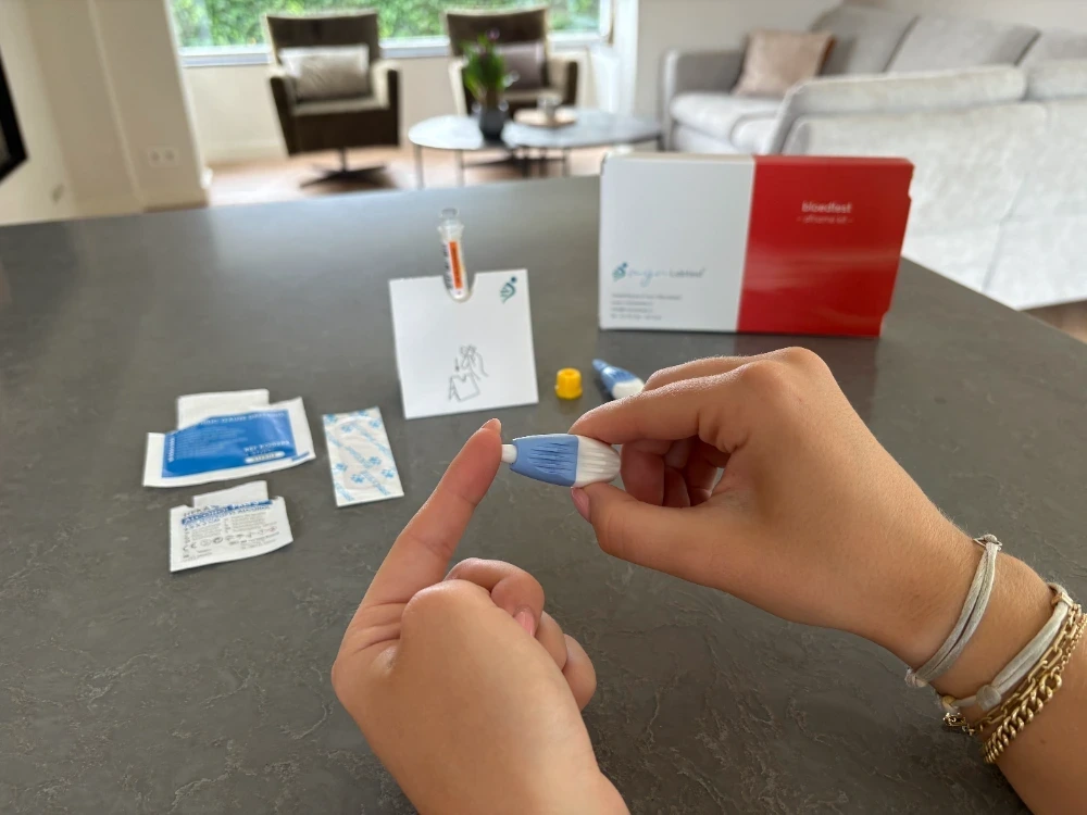 Effectuez votre test sanguin Pick & Mix chez vous
