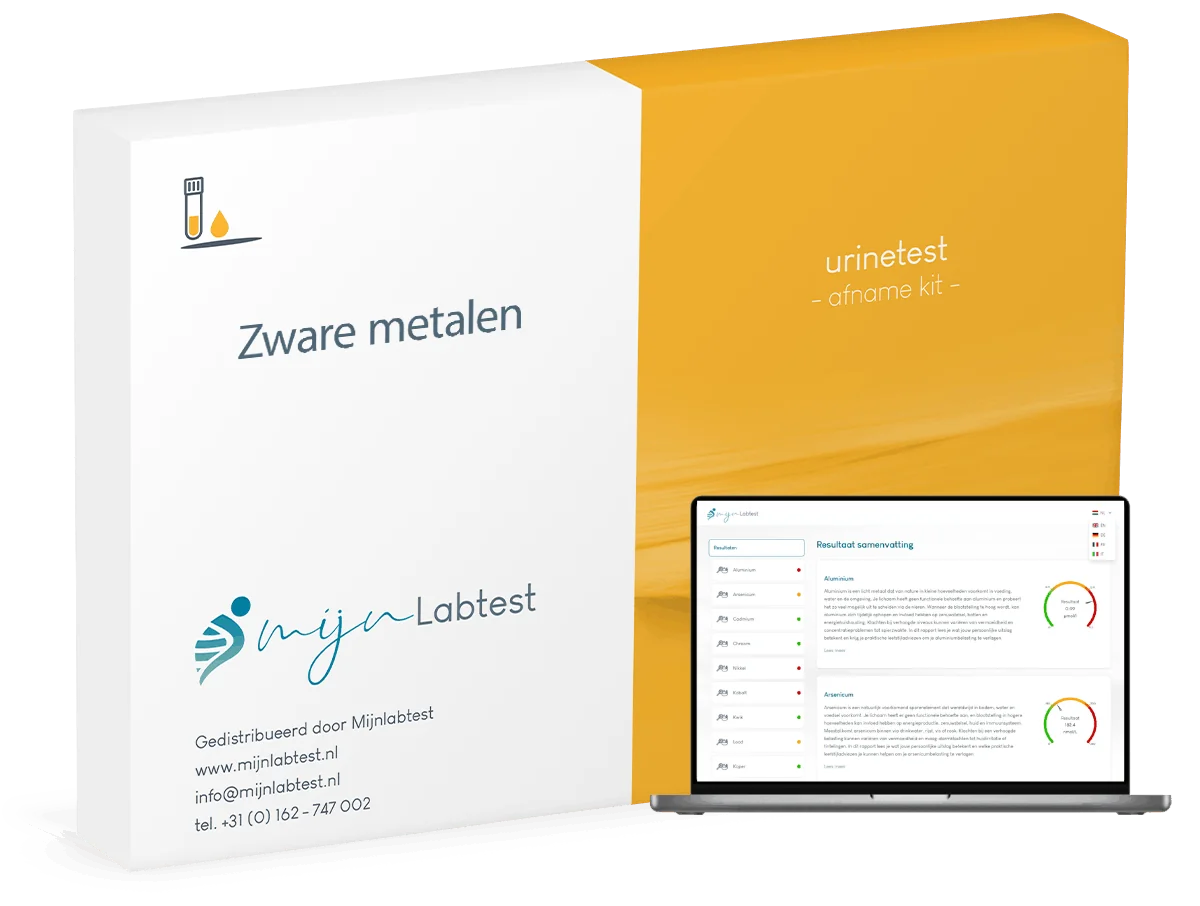Test de détection des métaux lourds