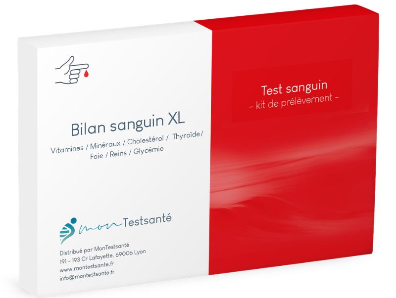 Analyse de sang bilan XL