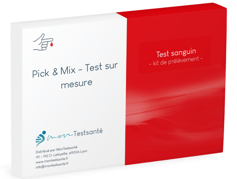 Pick & Mix test sanguin sur mesure