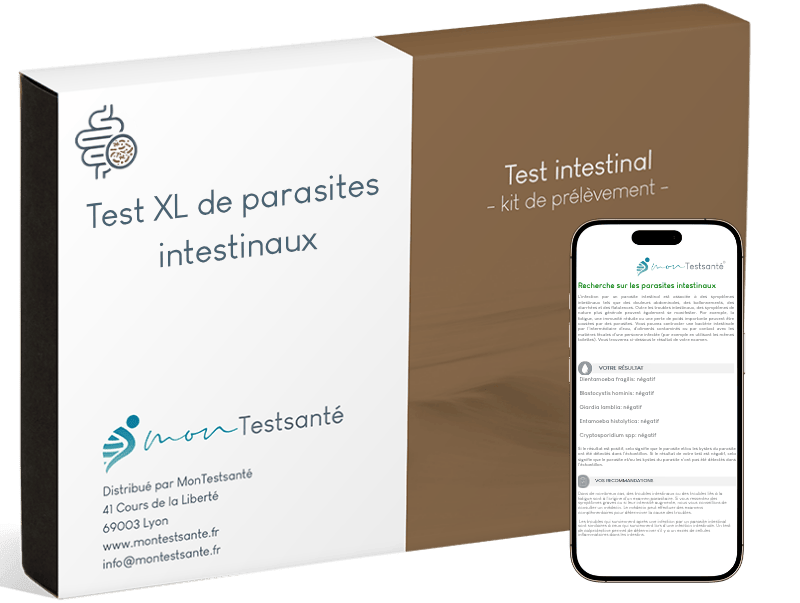 Test de parasites intestinaux XL